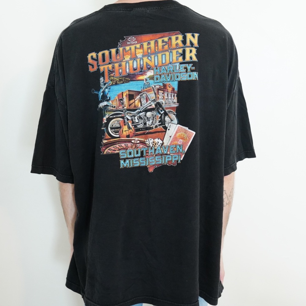 HARLEY DAVIDSON PLUS SIZE MISSISSIPPI GRAPHIC TEE